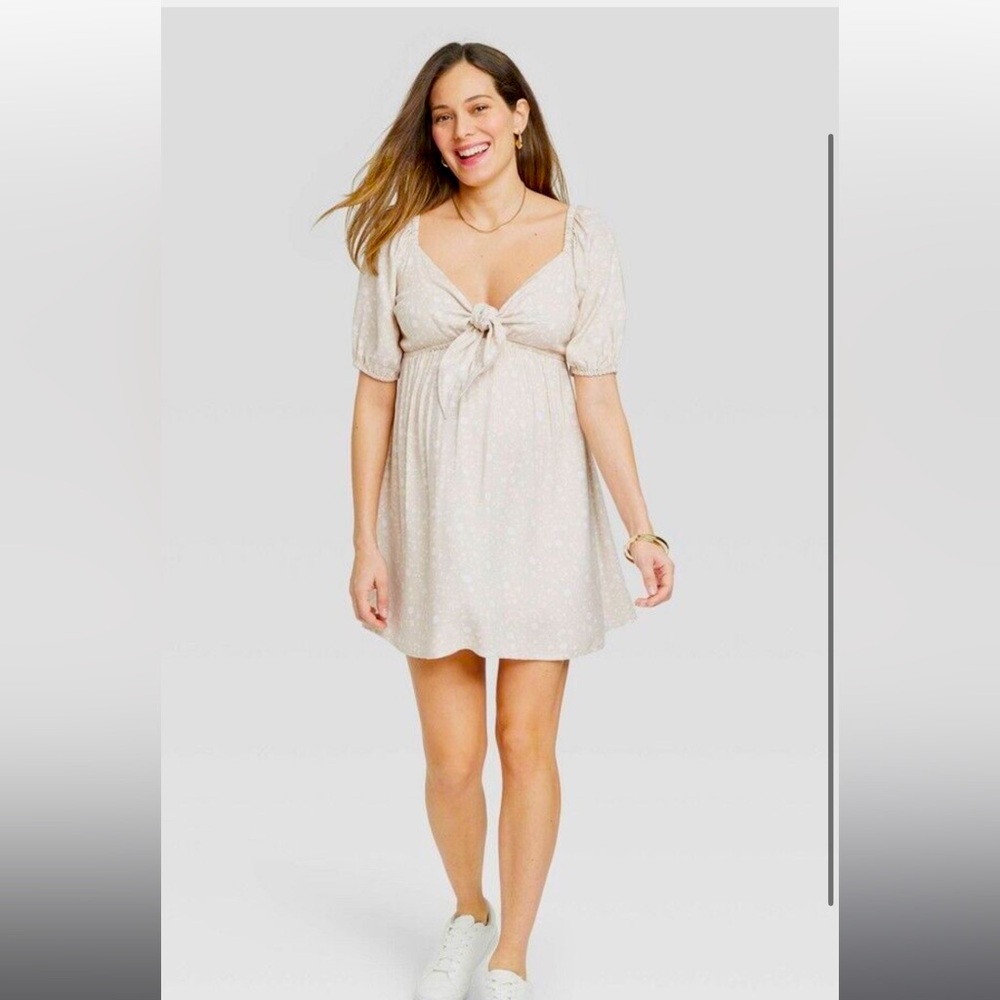 Isabel maternity dress